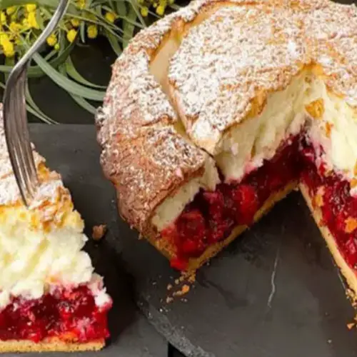 Cherry Jam Yogurt Cake Recipe-www.receipster.com