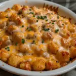 Cheesy Tater Tot Casserole-receipster.com