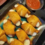 Pizza-Stuffed Crescent Rolls
