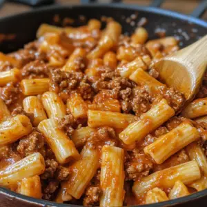 Homemade Beefaroni -receipster.com