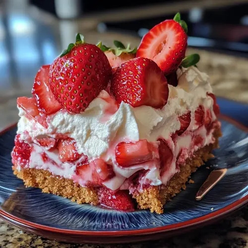 Strawberry Earthquake Cake-receipster.com