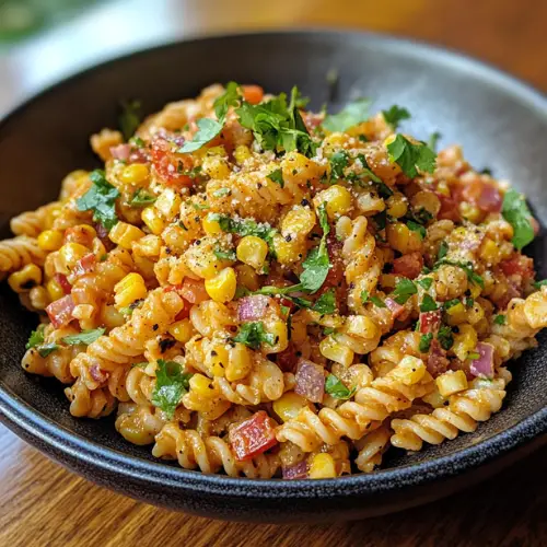 Mexican Street Corn Pasta Salad-receipster.com