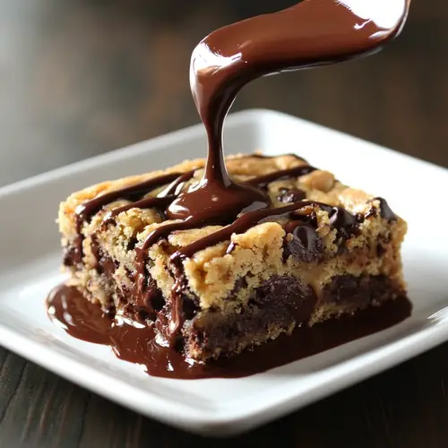 Lazy Chocolate Chip Cookie Bars -receipster.com