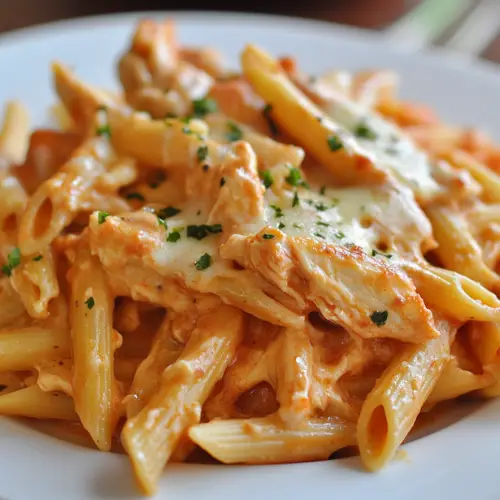 Crack Chicken Penne-receipster.com