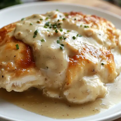 Crockpot Chicken and Gravy-receipster.com