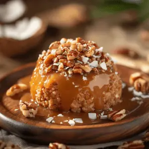 No bake Pecan Coconut Parline Cookies-receipster.com