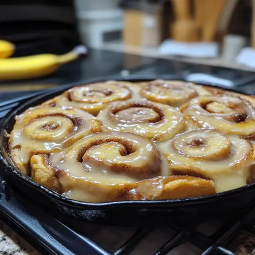 Banana Bread Cinnamon Rolls-receipster.com