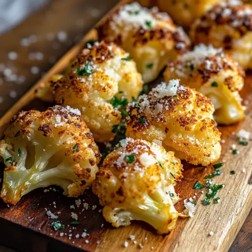 Crispy-Parmesan Roasted-Cauliflower recipe-receipster.com