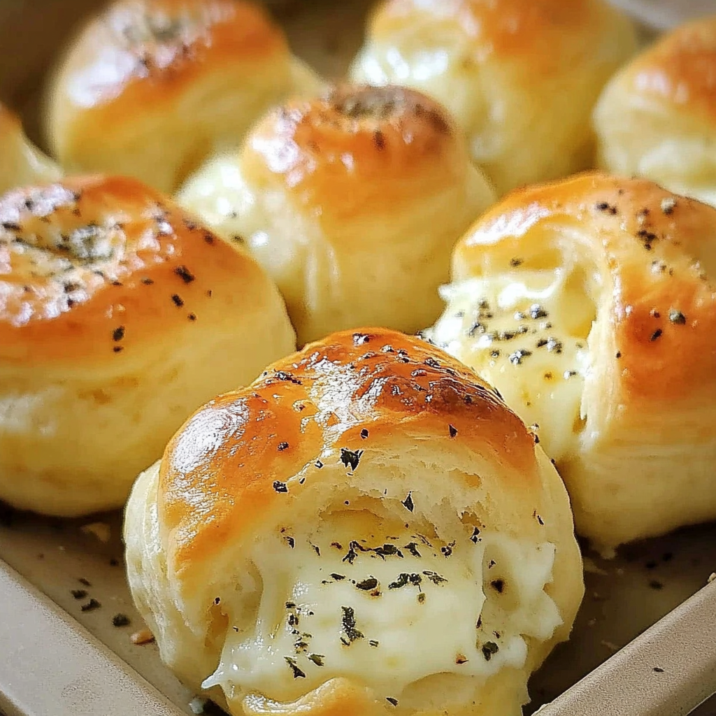 Garlic Butter Cheese Bombs