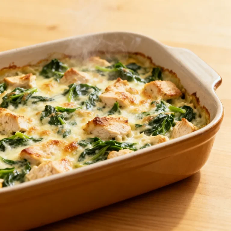 Whip Up a Quick and Delicious Chicken Spinach Casserole Today