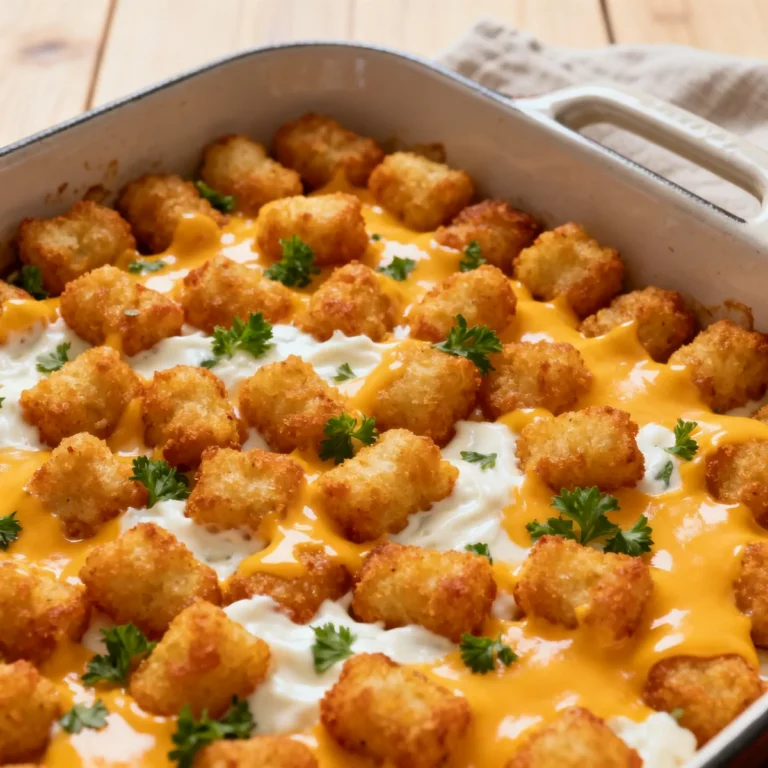 Ultimate Tater Tot Casserole: Perfect Comfort Food for Family Dinners
