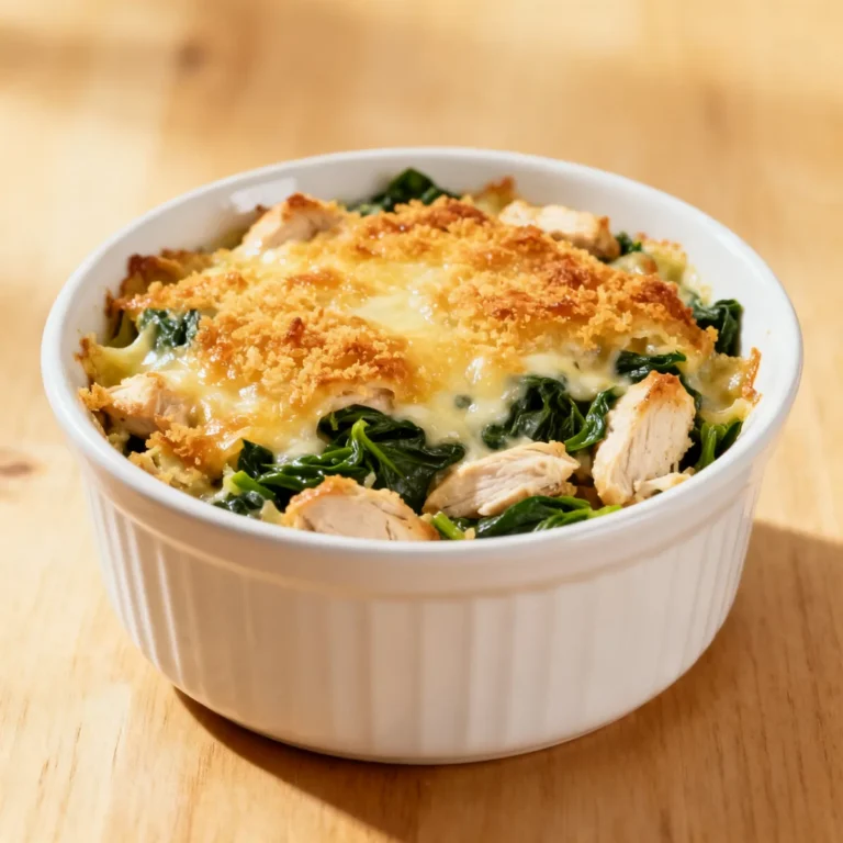 Deliciously Simple Chicken and Spinach Casserole for Busy Weeknights