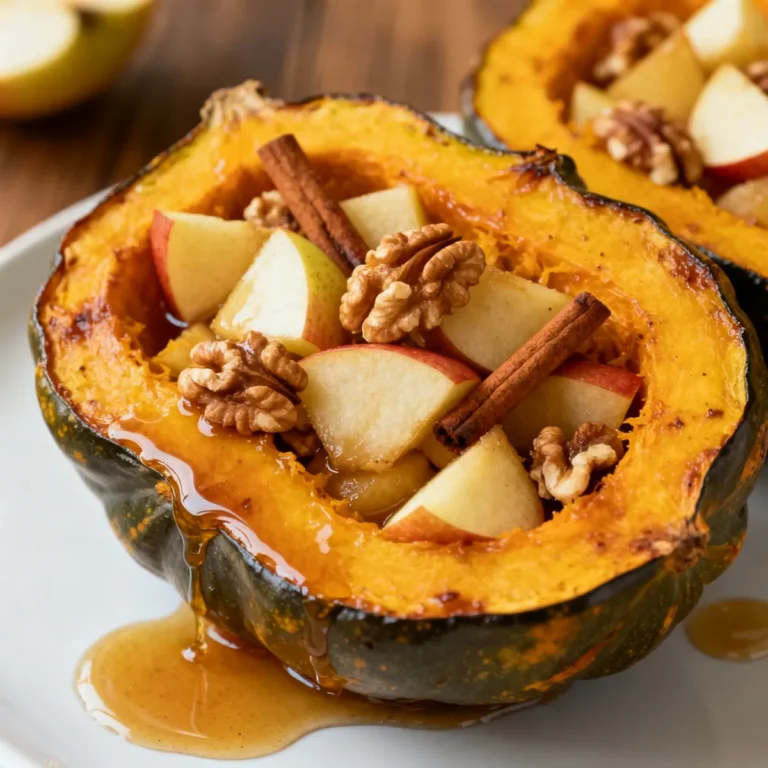 Delicious Apple Stuffed Acorn Squash: Perfect Fall Recipe Idea