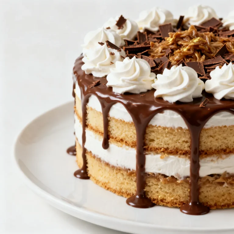 Indulge in the Perfect Irresistible White German Chocolate Cake Recipe