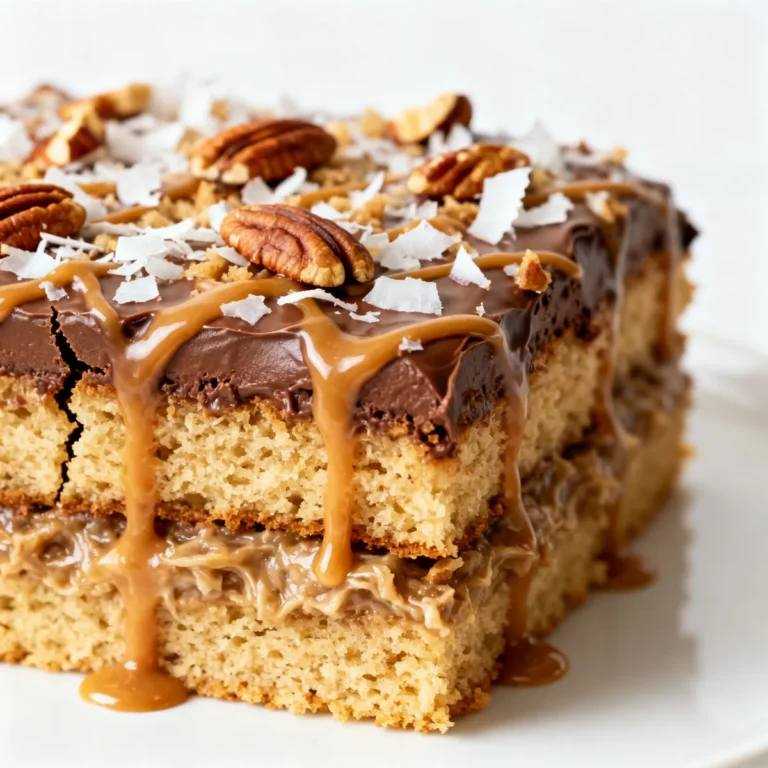 Irresistible German Chocolate Poke Cake Recipe for Dessert Lovers