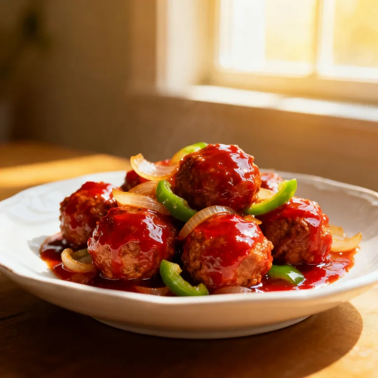 Delicious Sweet and Sour Meatballs Recipe for Easy Home Cooking