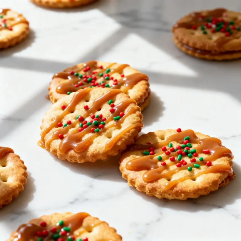 Irresistible Caramel Ritz Cracker Christmas Cookies for Festive Delight