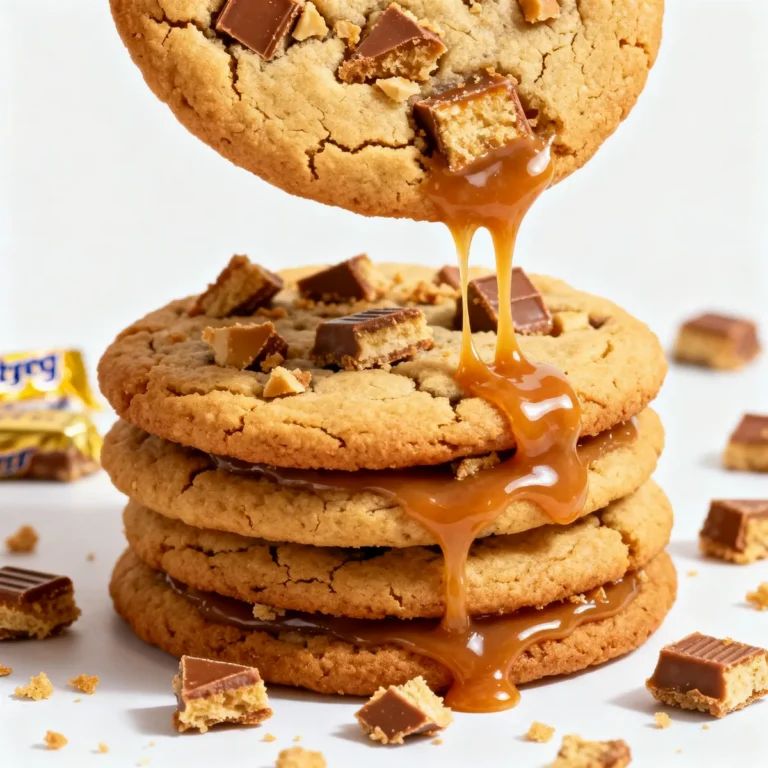 Irresistible Butterfinger Caramel Crunch Cookies for the Perfect Gooey Treat