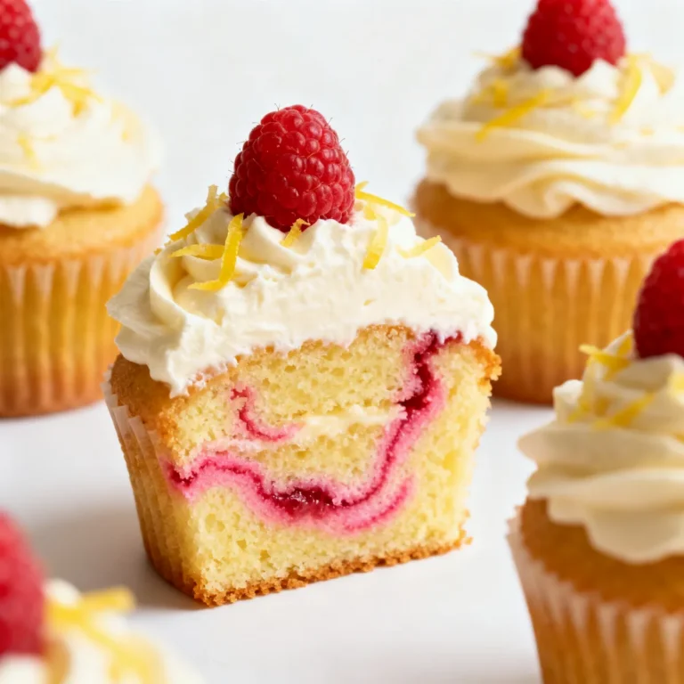Delightful Raspberry Lemon Heaven Cupcakes: A Sweet Baking Adventure