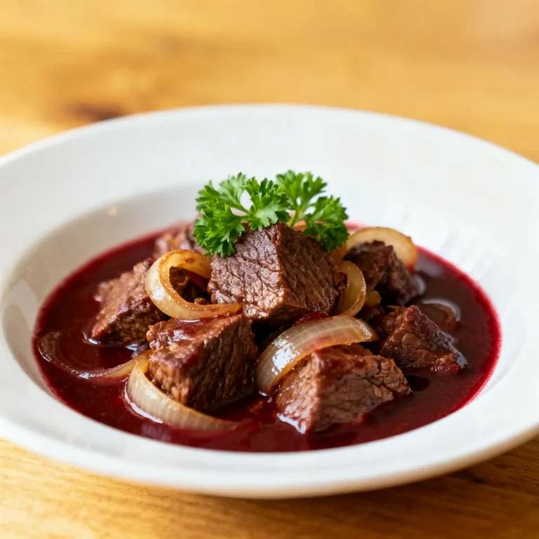 Simple French Beef Bourguignon Recipe: Ideal for Beginners Cooking