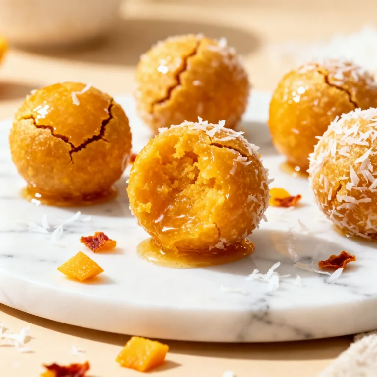 Indulge in Gluten-Free Mango Coconut Balls for a Healthy Treat