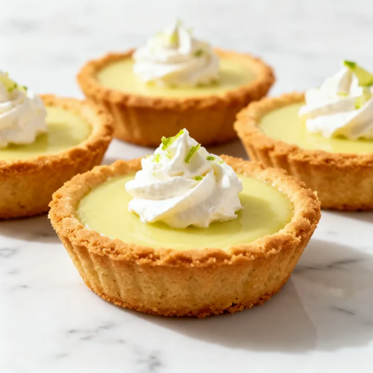 Indulge in Irresistible No-Bake Mini Key Lime Pies Today