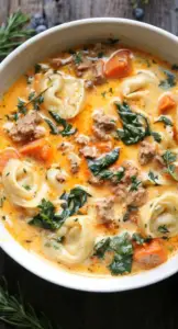 creamy-sausage-tortellini-soup