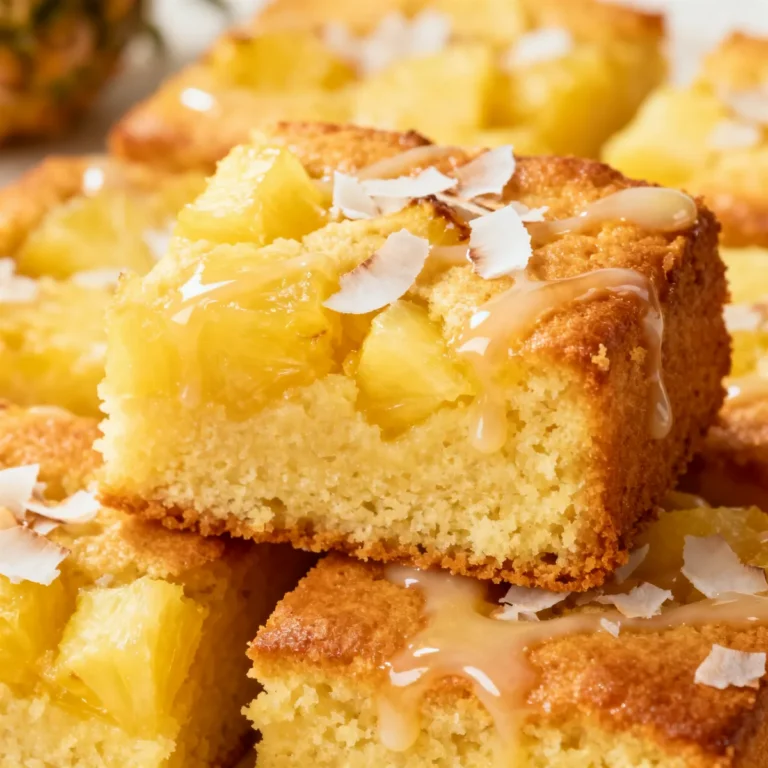Best Hawaiian Pineapple Cake Bars Recipe – Quick and Delicious