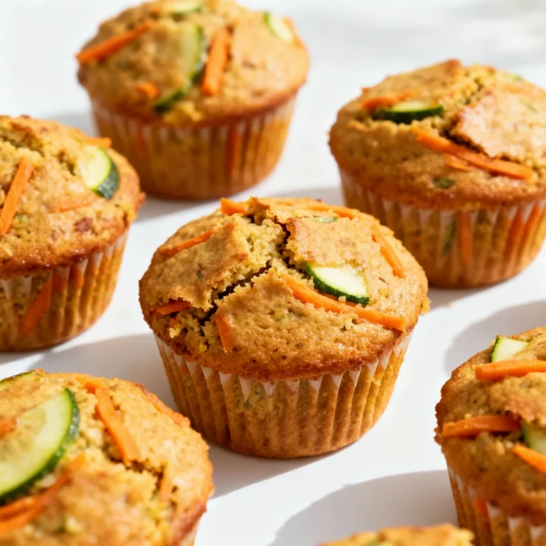 Irresistible Carrot Cake Zucchini Muffins: A Delectable Healthy Snack
