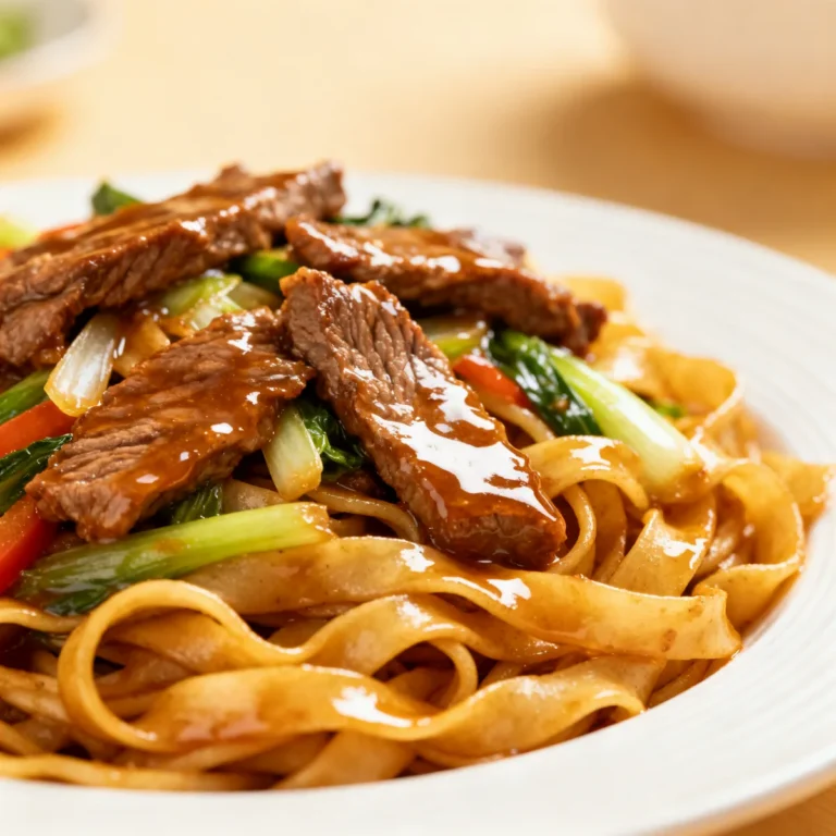 Delicious Beef Stir Fry with Noodles: Irresistibly Sticky Sauce Recipe
