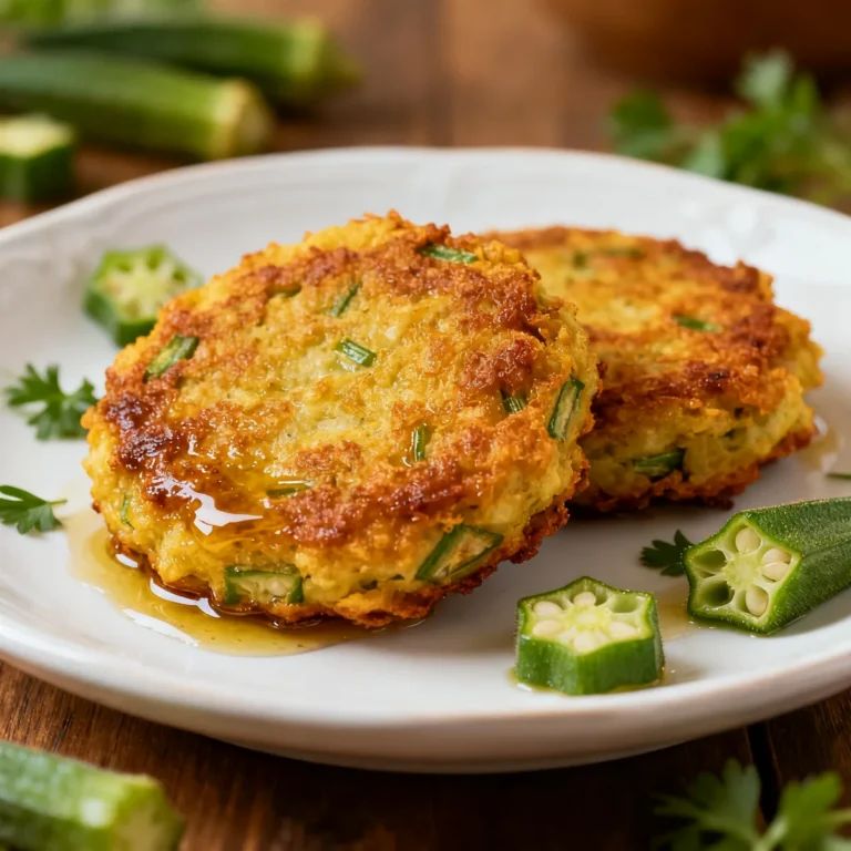 Delicious Southern Okra Patties: Easy Snack Recipe to Love