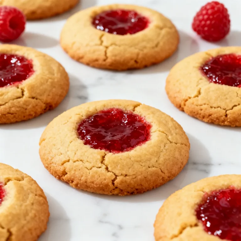 Irresistible Raspberry Thumbprint Cookies: A Delight for Sweet Tooth Fans