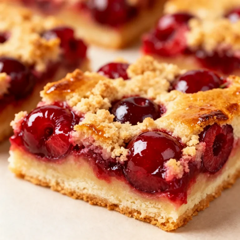 Irresistible Cherry Pie Bars: A Sweet, Buttery Party Delight