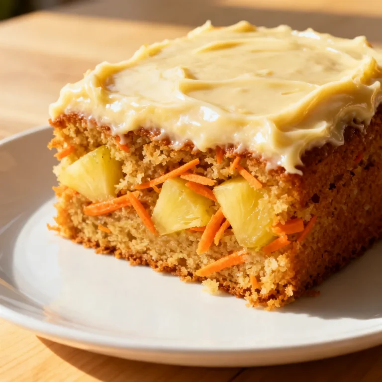 Easy Hawaiian Carrot Pineapple Cake – Family Favorite