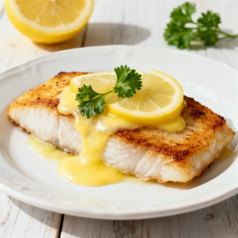 Ultimate Lemon Butter Cod Recipe (Ready in 30 Minutes)