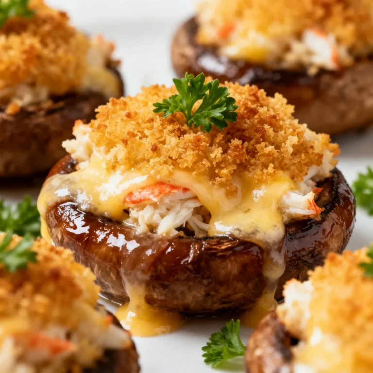 Ultimate Crab Stuffed Mushrooms – Easy Family Favorite