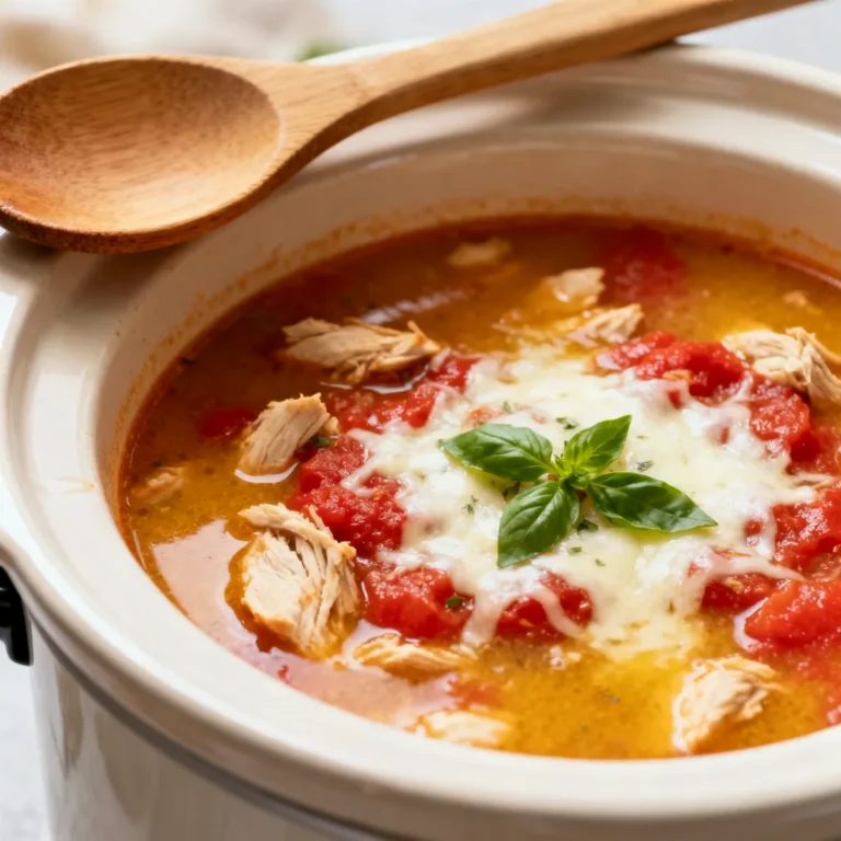 Easy Crockpot Chicken Parmesan Soup – Family Favorite Flavor