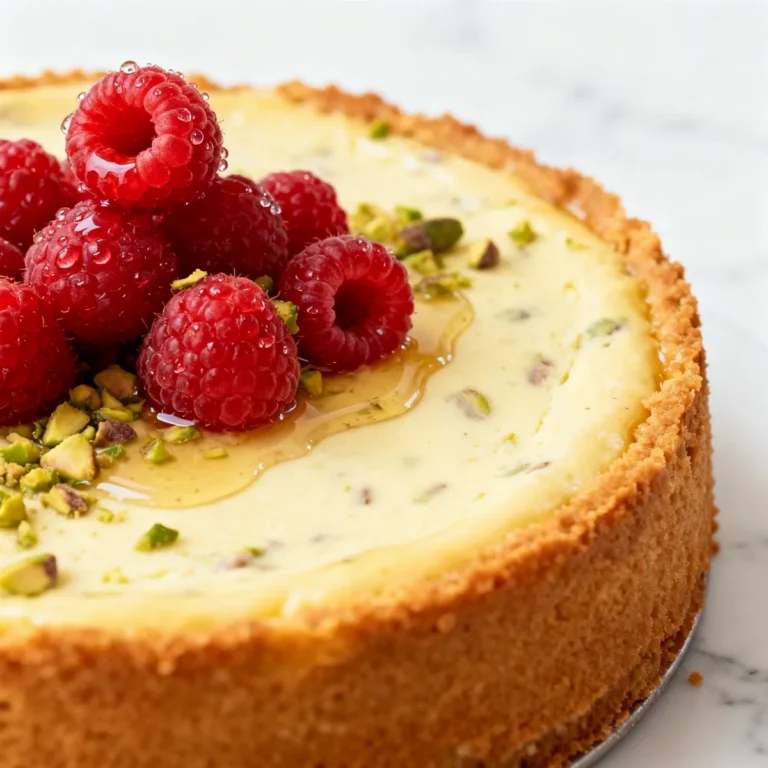 Ultimate Raspberry Pistachio Cheesecake Recipe – Perfect for Celebrating Your Special Moments