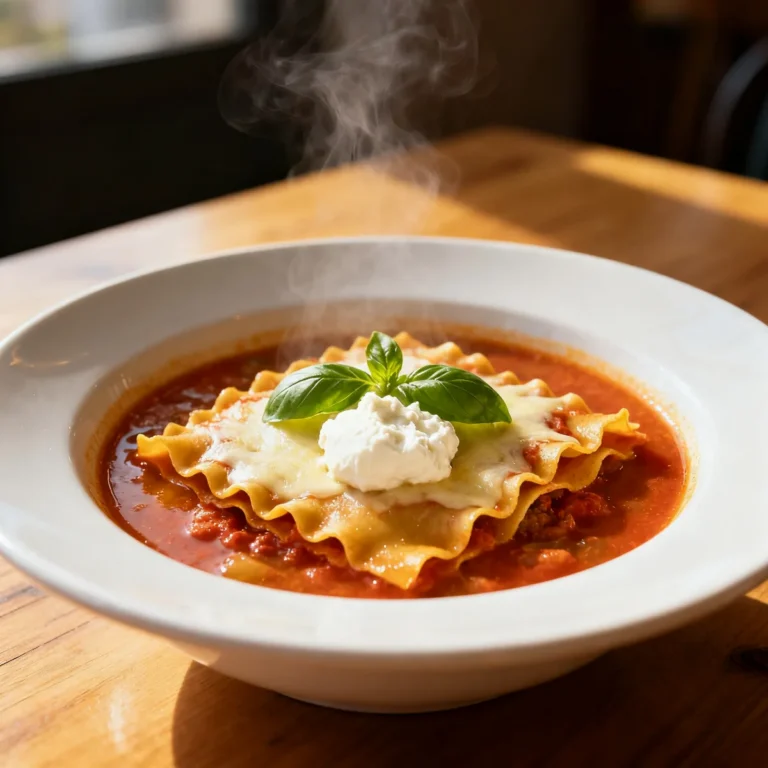 Easy Cozy Lasagna Soup – Family Favorite with Ricotta
