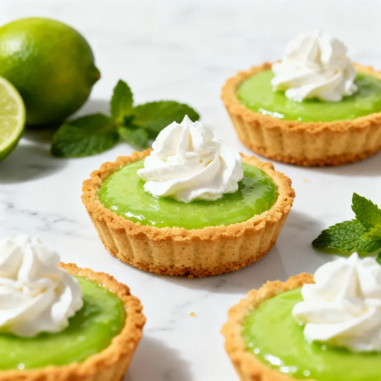 Heavenly No-Bake Mini Key Lime Pies Recipe Guide