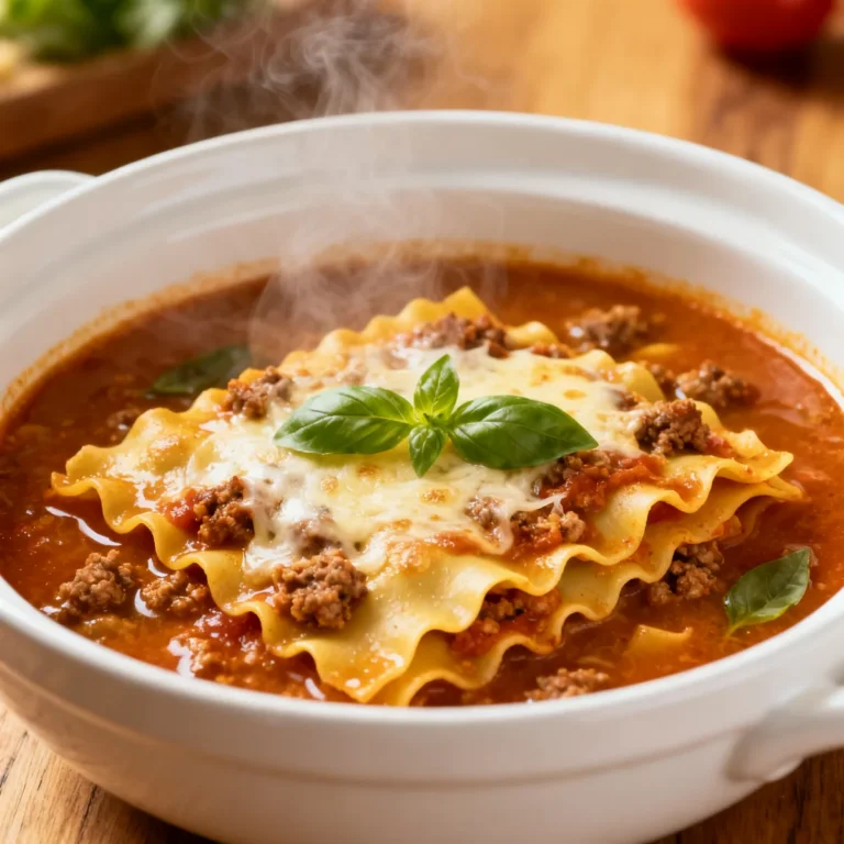 Quick and Delicious Lasagna Soup Recipe for Busy Weeknights