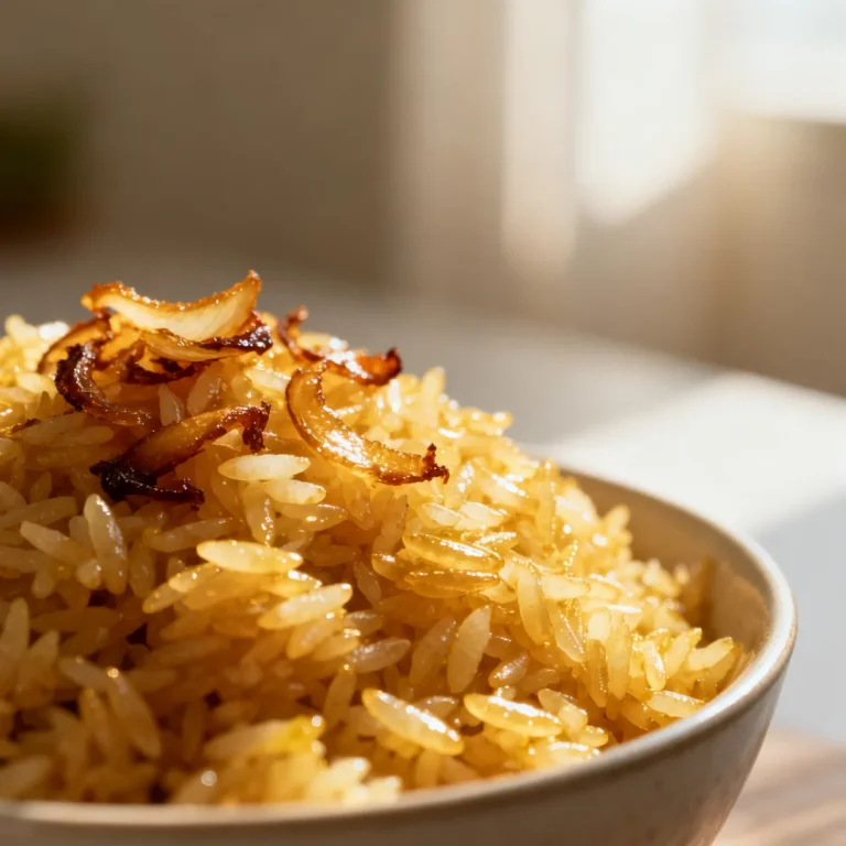 Delicious Golden Onion Butter Jasmine Rice Recipe for Every Meal