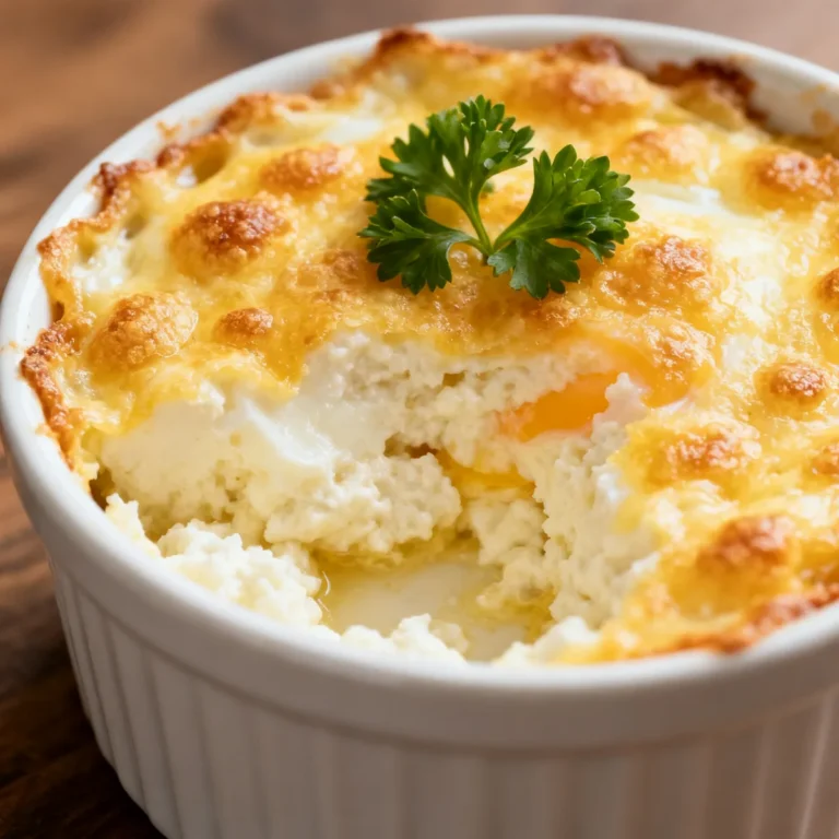 Cheesy Baked Cottage Cheese Eggs: Easy & Nutritious Breakfast Idea