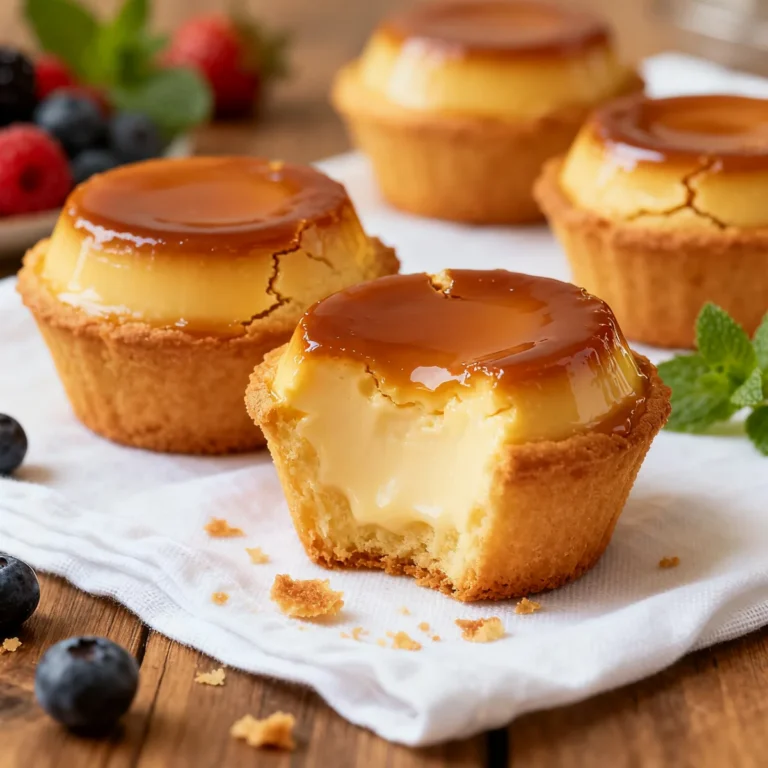 Irresistible Caramel Flan Muffins: A Creamy Dessert Delight