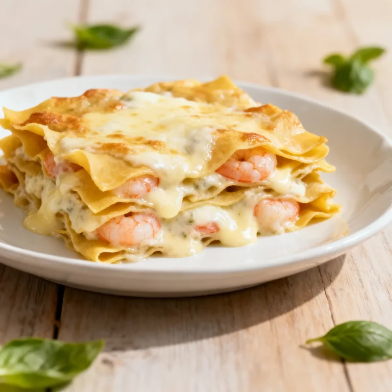 Creamy Shrimp Lasagna – Best Family Favorite Recipe