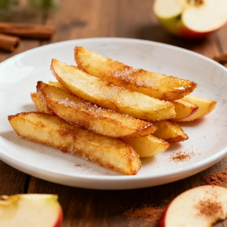 How to Make Crispy Air Fryer Apple Fries at Home