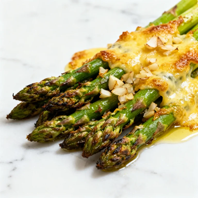 Delicious Cheesy Garlic Roasted Asparagus Recipe for Spring
