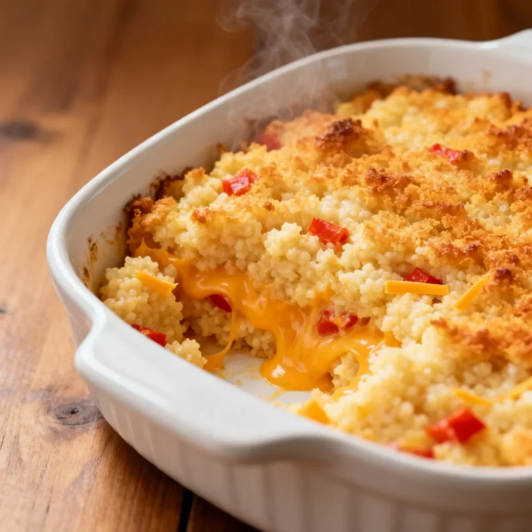 Irresistible Pimento Cheese Grits Casserole: Perfect Comfort Food Recipe