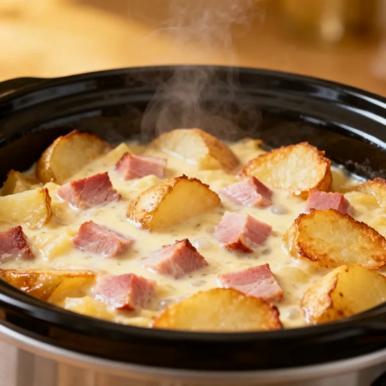 Easy Crockpot Ham and Potato Casserole – Comfort Food Classic