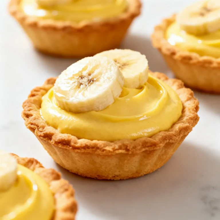 Easy No-Bake Mini Banana Cream Pies: Family Favorite Recipe
